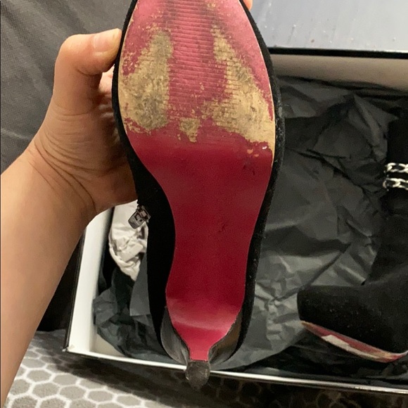 Paris hilton heels with pink sole - Picture 2 of 4